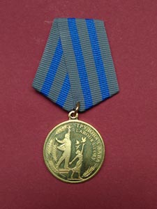 Награда для учебного центра Успех Киев - медаль «Трудова слава» ll степени